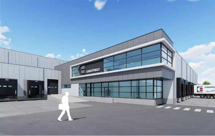 Nieuwbouw coldstore op Maasvlakte